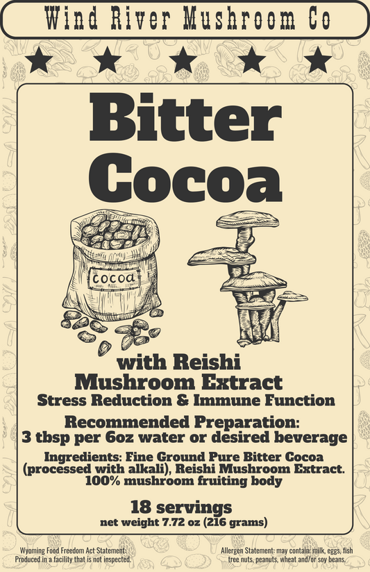 Bitter Cocoa with Reishi